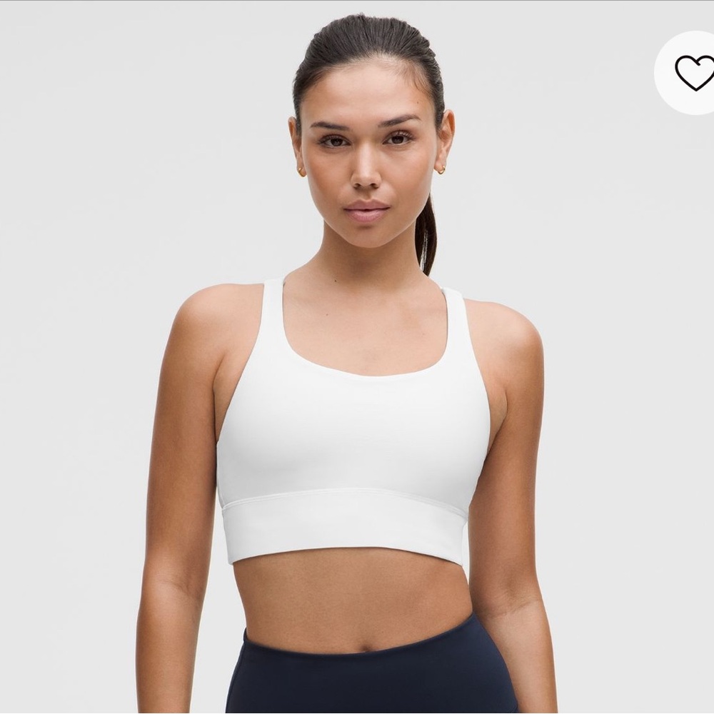Lululemon Athletica White Sports Bra